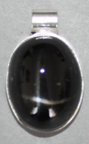 Pendentif Black Star ( Diopside étoilée ) 13.2 gr x 0.35 €/gr