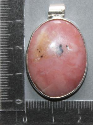 Pendentif Opale rose