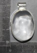 Pendentif Cristal de roche 11.8 gr x 0.30 €/gr