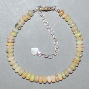 Bracelet Opale noble d'Ethiopie