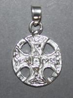 Médaille argentée Croix Celte