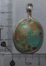Pendentif Turquoise du Tibet 5.6 gr x 1.80 €/gr