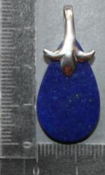Pendentif Lapis Lazuli 3.8 gr x 2.10 €/gr  