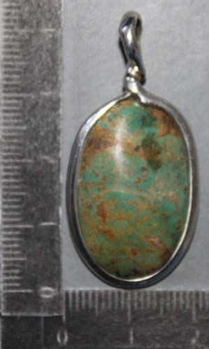 Pendentif Turquoise du Tibet "Rare"